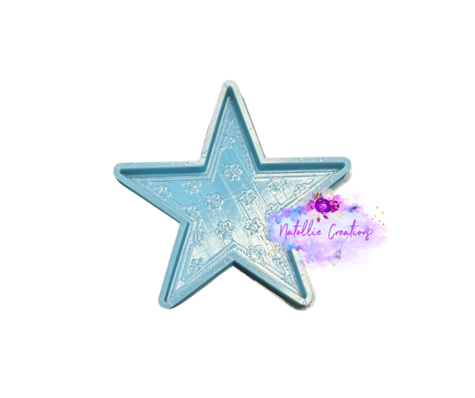 Floral Star Freshie Silicone Mold