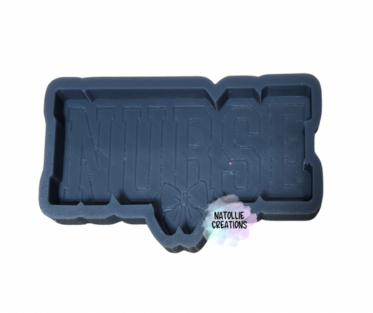 Nurse W/ Bow Freshie Silicone Mold