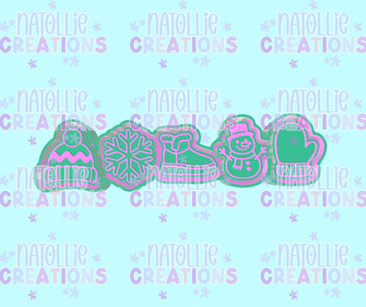 Winter Charm Freshie Silicone Mold