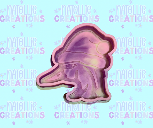 Santa Mallard Freshie Silicone Mold