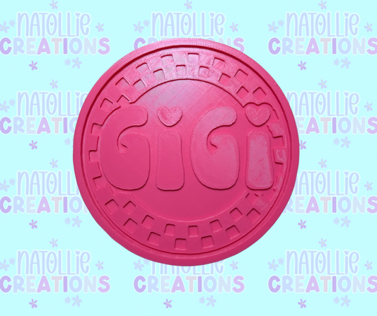 Gigi Insert Freshie Silicone Mold
