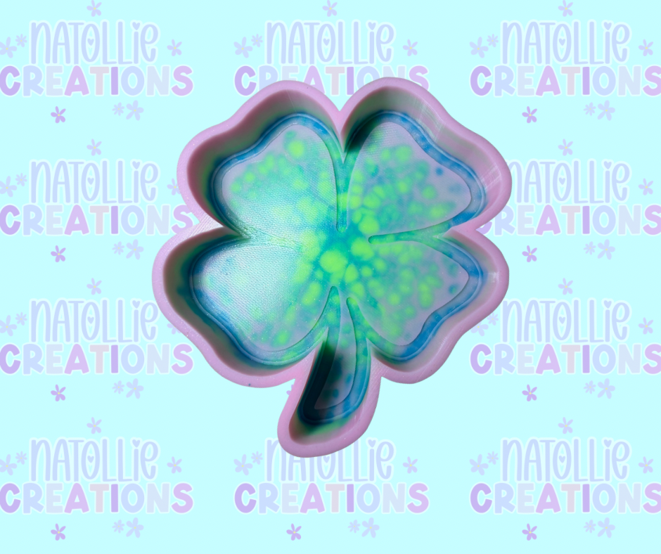 Four Leaf Clover Freshie Silicone Mold