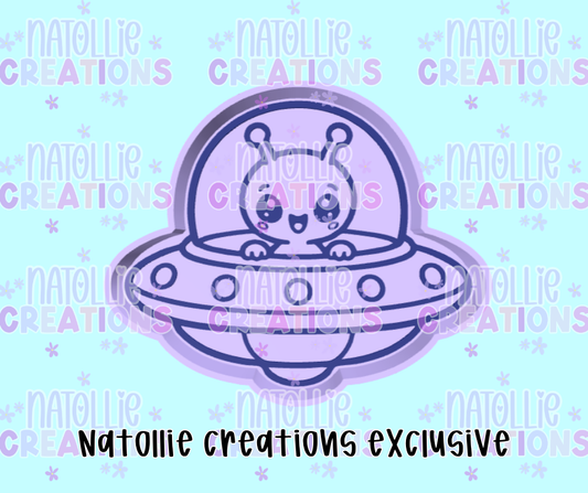 UFO Alien Freshie Silicone Mold