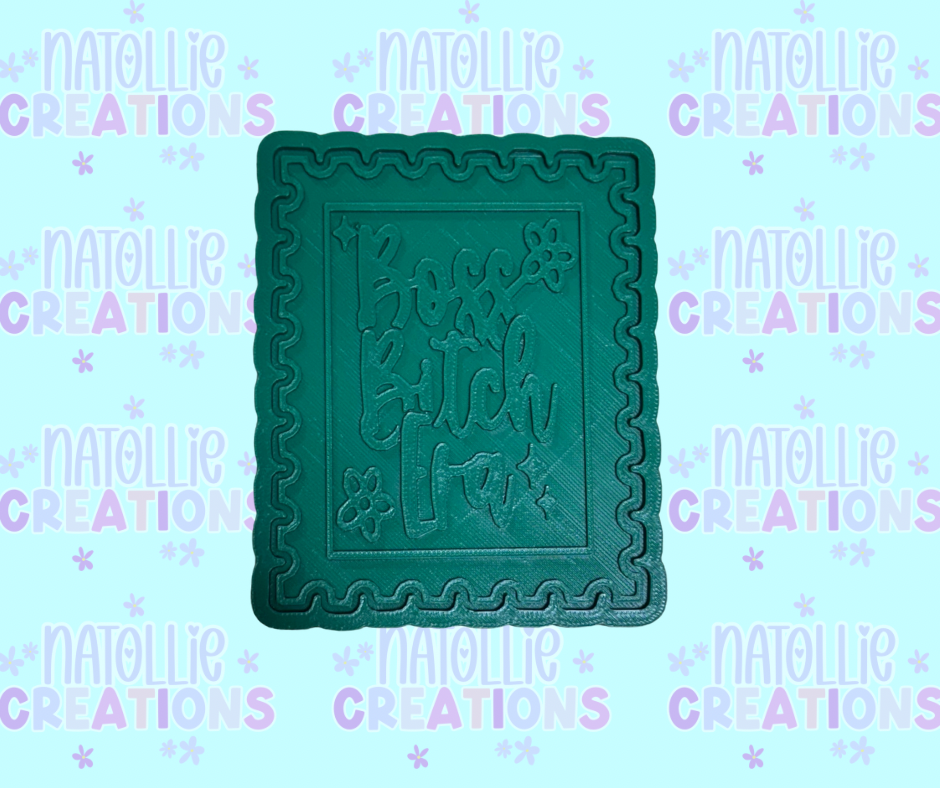 Basic Stamp + Inserts Freshie Silicone Mold