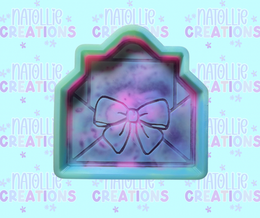 Envelope W/ Bow Freshie Silicone Mold