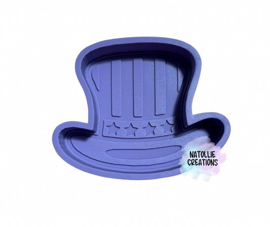 Patriotic Hat Freshie Silicone Mold