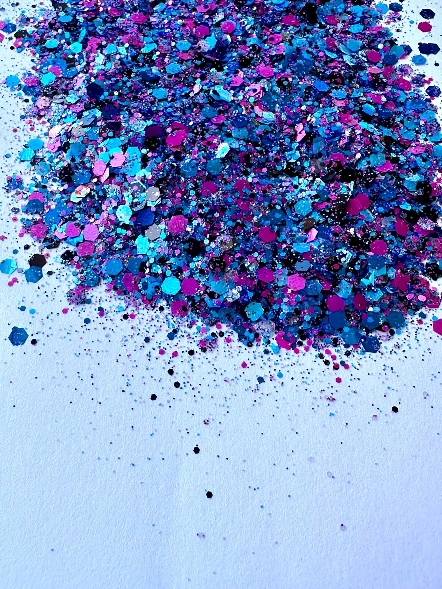 Rainbow Fish Custom Mix Chunky Glitter