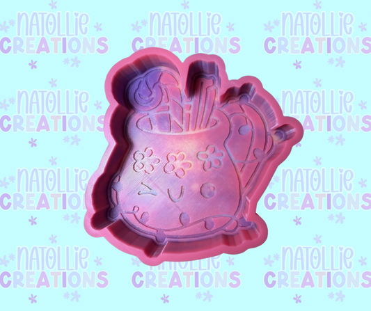 Christmas Talavera Barrito Freshie Silicone Mold