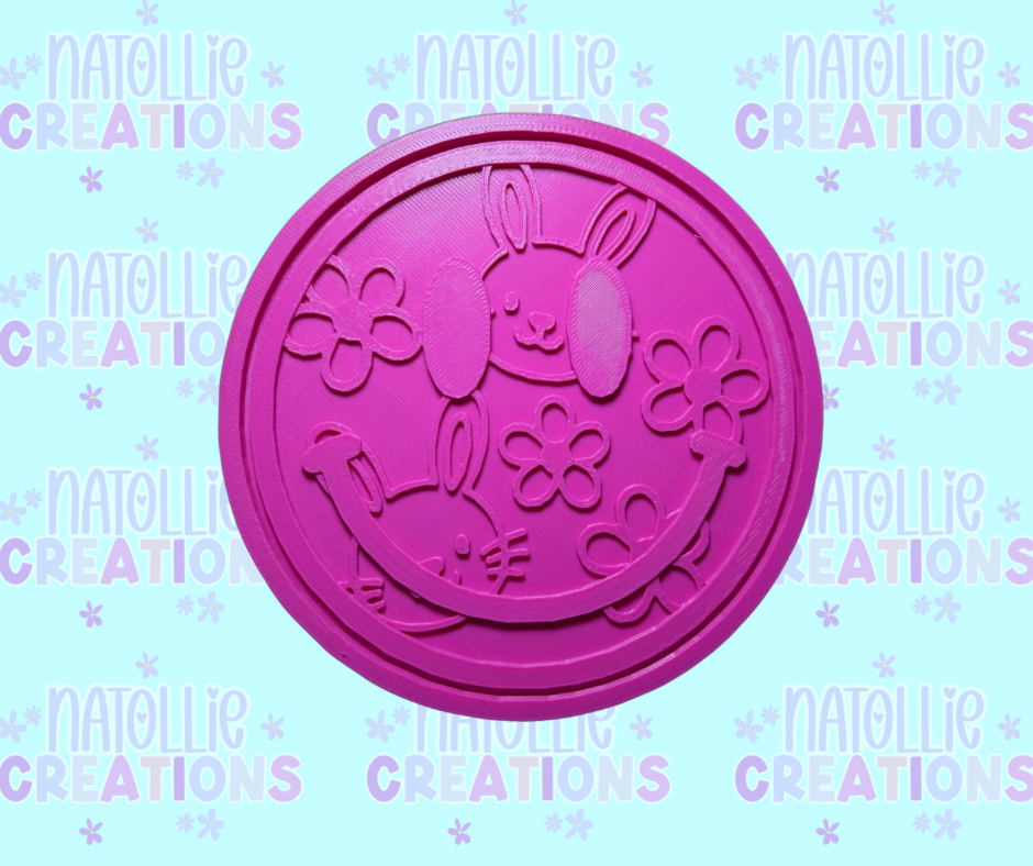 Smiley + Inserts Freshie Silicone Mold