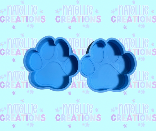 Paw Print Vent Clip Freshie Silicone Mold