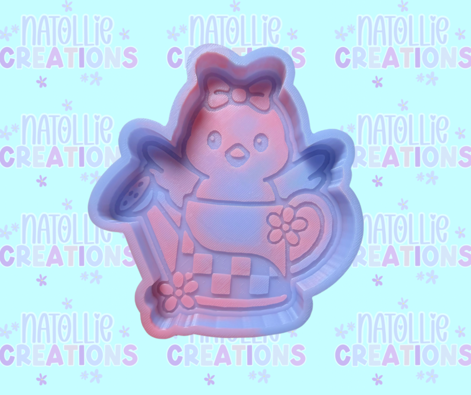 Water Can Chick Freshie Silicone Mold