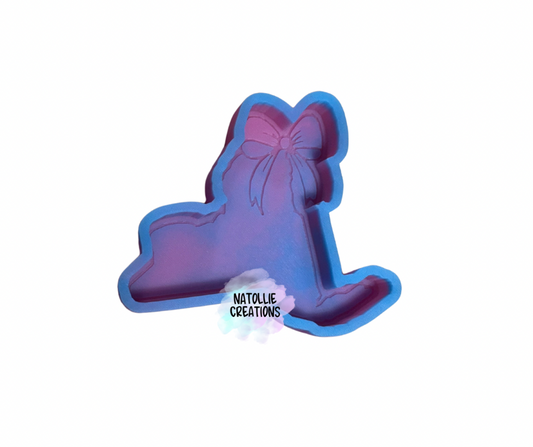 New York W/ Bow Freshie Silicone Mold