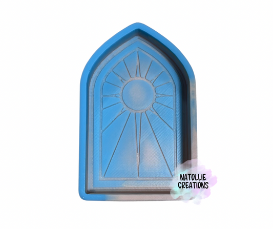 Sun Stained Glass Freshie Silicone Mold