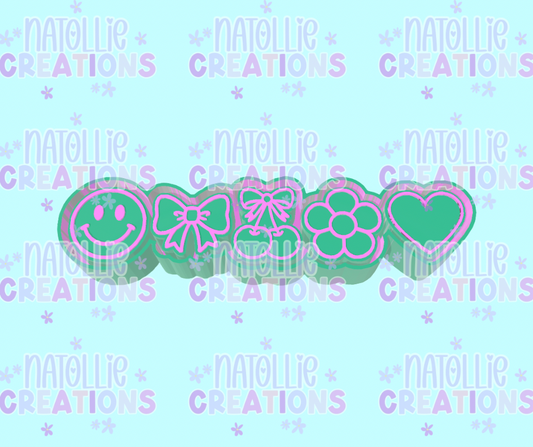 Girly Charm Freshie Silicone Mold