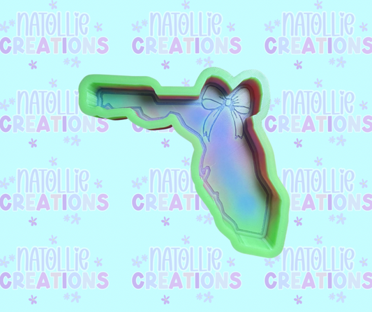 Florida W/ Bow Freshie Silicone Mold