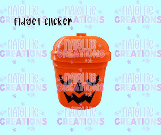 Pumpkin Bucket Clicker Fidget