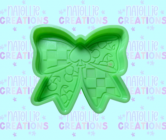 Spade Bow Freshie Silicone Mold