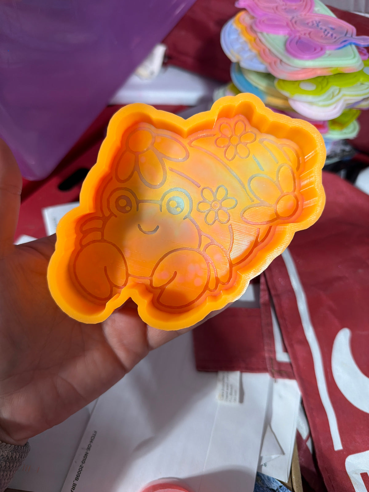 B GRADE - floral crab