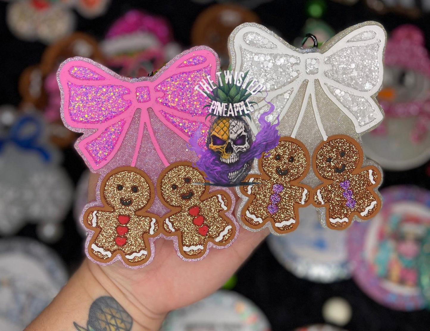 Gingerbread Cherry Freshie Silicone Mold