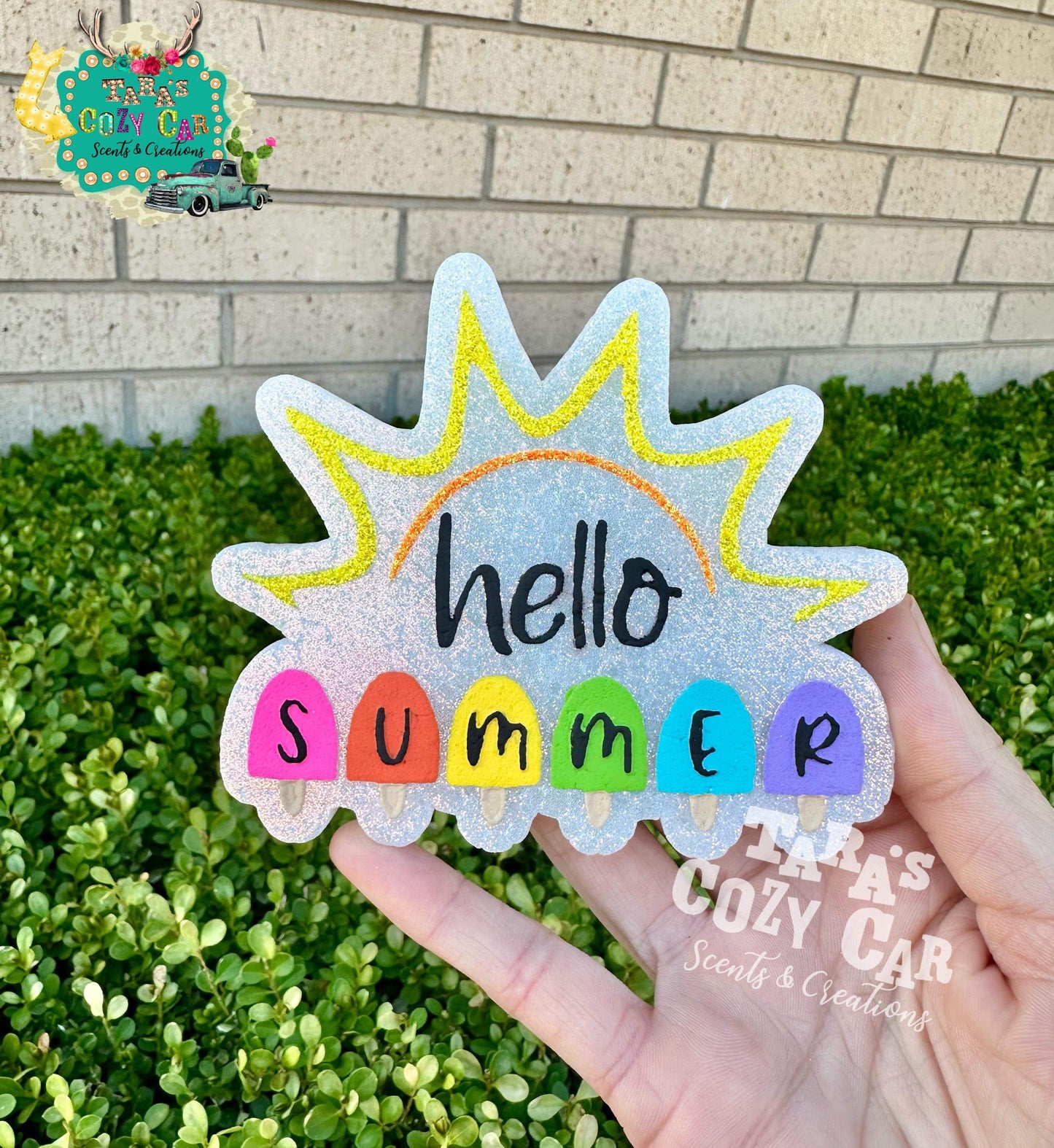 Hello Summer Freshie Silicone Mold