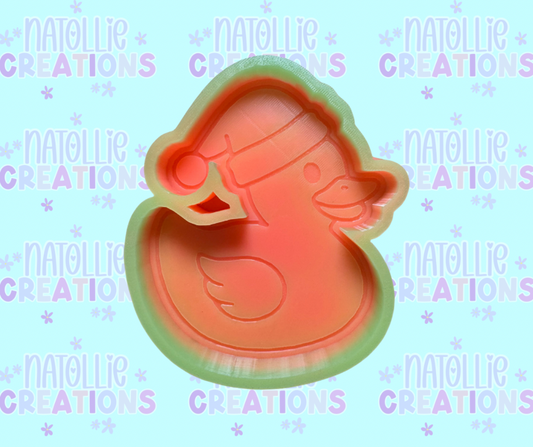 Santa Duck Freshie Silicone Mold