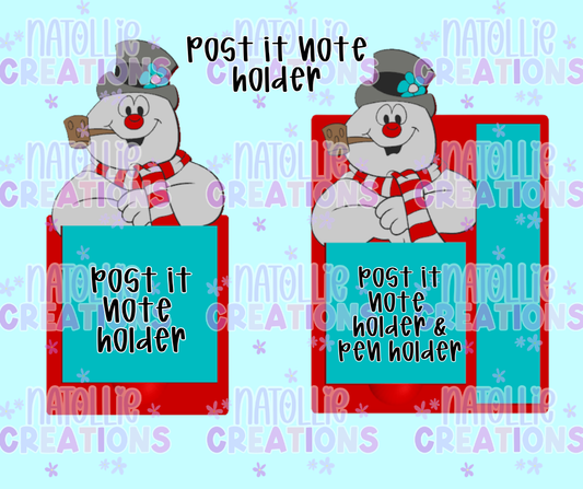 Frosty Post It Note Holder