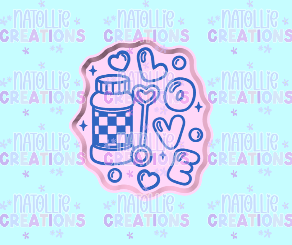 Love Bubbles Freshie Silicone Mold