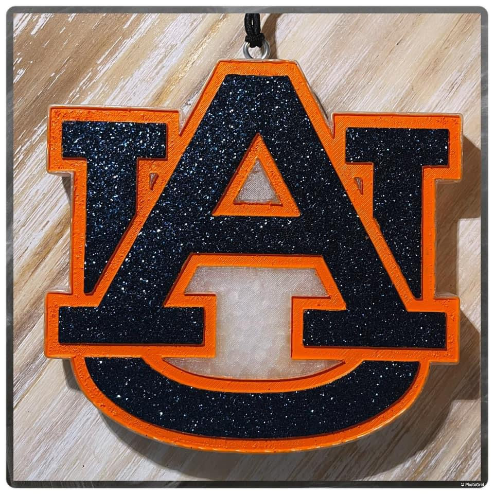 Auburn Football Freshie Silicone Mold