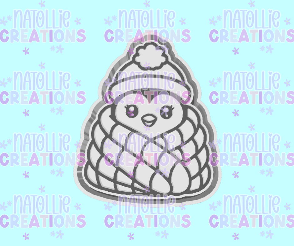Cozy Penguin Freshie Silicone Mold