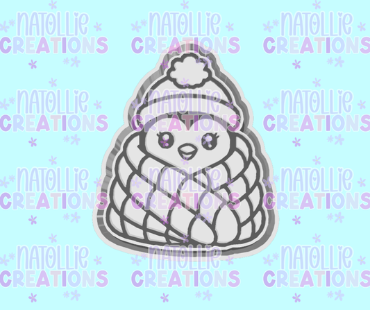 Cozy Penguin Freshie Silicone Mold