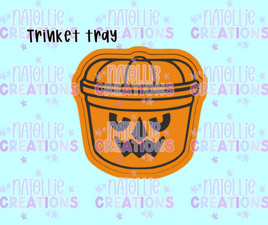 Pumpkin Bucket Trinket Tray