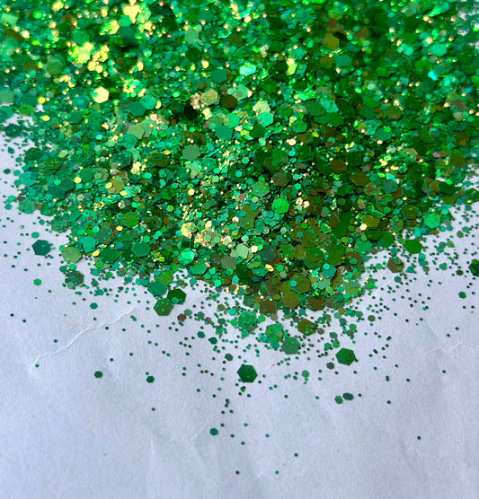 Emerald City Color Shifting Chunky Mix Glitter