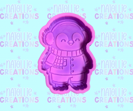 Pajama Penguin Freshie Silicone Mold