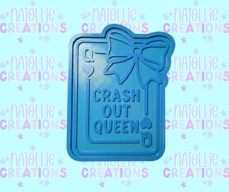 Crash Out Queen Insert Freshie Silicone Mold