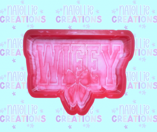 Wifey W/ Bow Freshie Silicone Mold