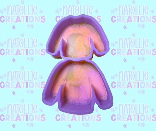 Sweater Vent Clip Freshie Silicone Mold