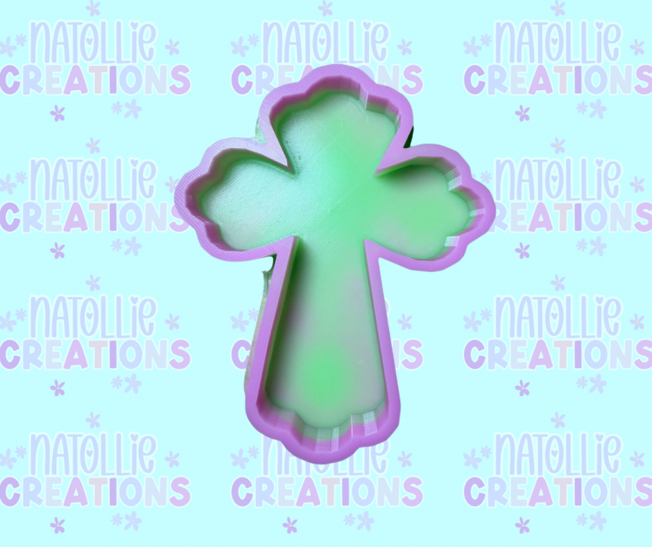 Blank Cross Freshie Silicone Mold