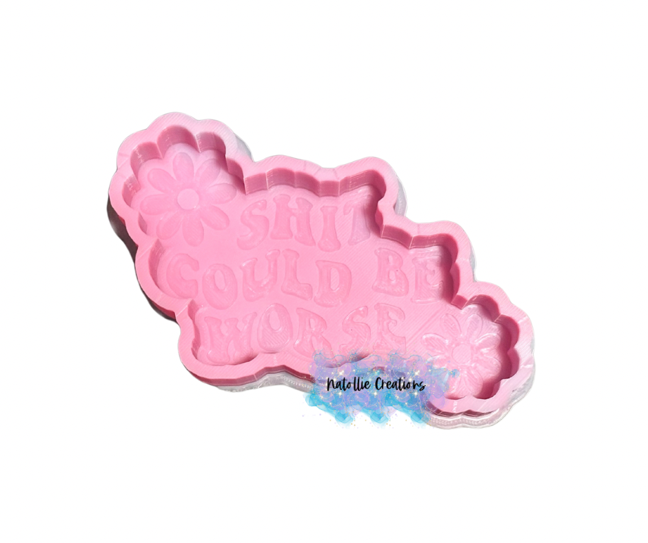 Shit Could Be Worse Freshie Silicone Mold