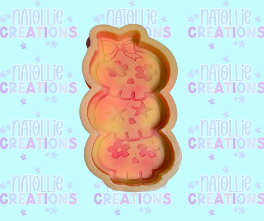 Skull Stack Freshie Silicone Mold
