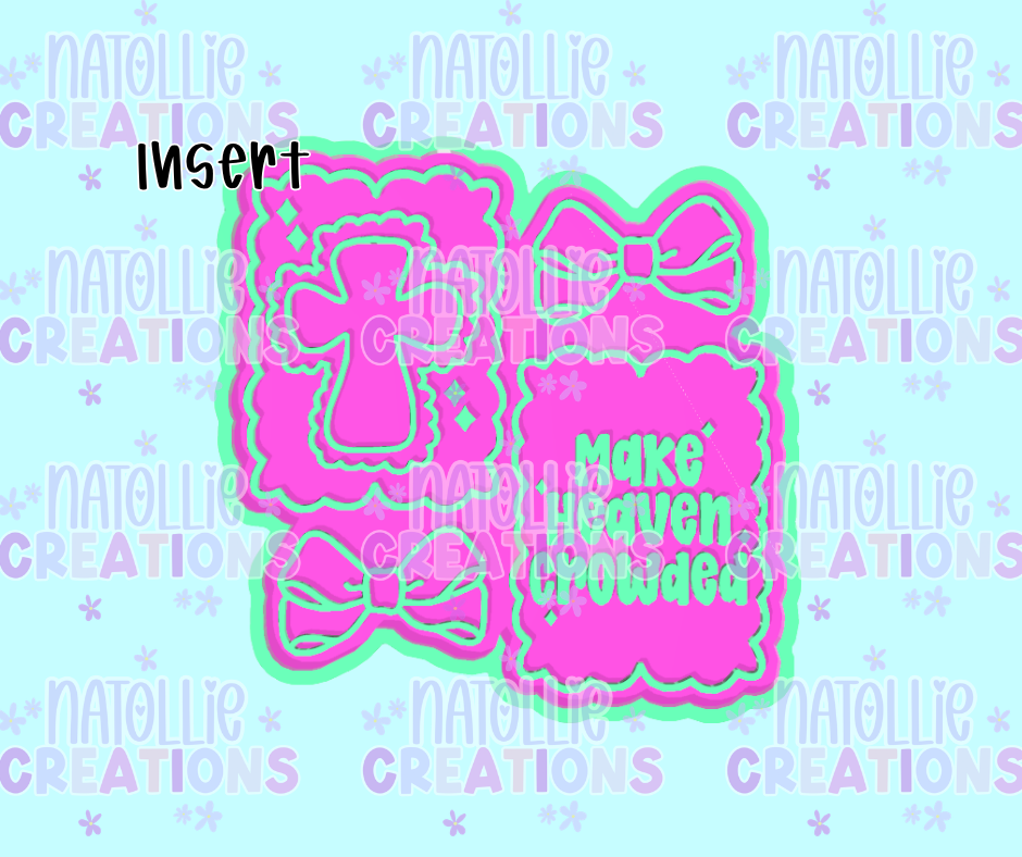 Make Heaven Crowded Insert Freshie Silicone Mold