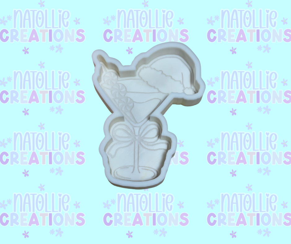 Peppermint Martini Freshie Silicone Mold