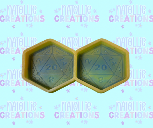 DD Dice Vent Clip Freshie Silicone Mold