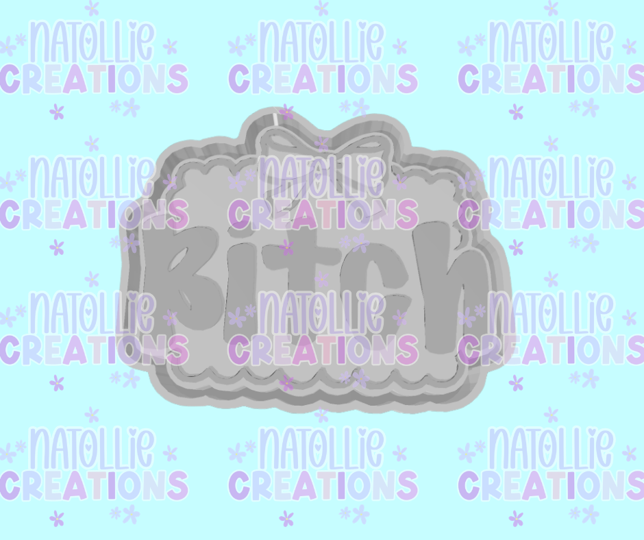 Framed Bitch Freshie Silicone Mold