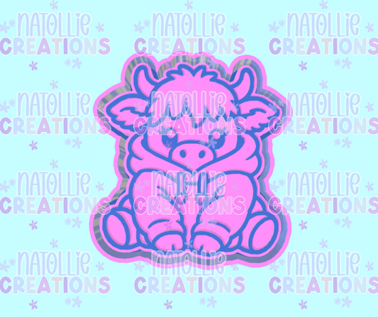 Hoodie Highland Freshie Silicone Mold