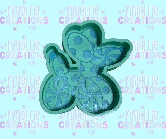 Peppermint Balloon Dog Freshie Silicone Mold