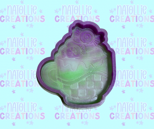 Mug W/ Candy Topping Freshie Silicone Mold
