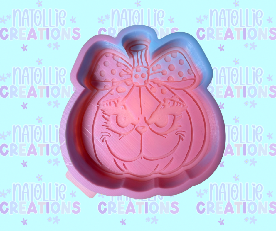 Grouch Pumpkin Freshie Silicone Mold