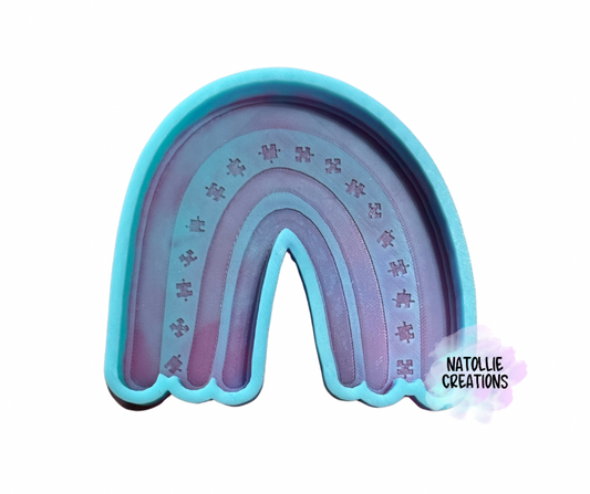 Autism Rainbow Freshie Silicone Mold