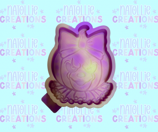 Killer Clown Pumpkin Freshie Silicone Mold