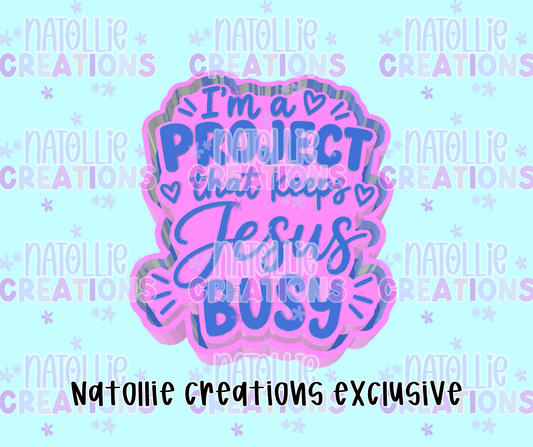 Project That Keeps Jesus Busy Freshie Silicone Mold